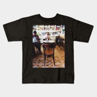 People in Italian Restaurant Out of Focus Kids T-Shirt